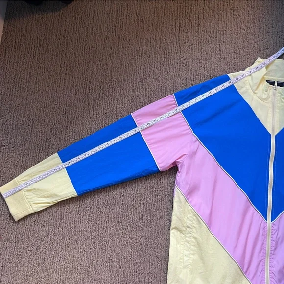 Pink + Dolphin RARE Color Block Nylon Jacket - Picture 10 of 13
